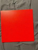 Rode LEGO bouwplaat 32x32, Ophalen of Verzenden, Zo goed als nieuw, Complete set, Lego