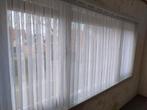 Vitrage effen met loodkoord onderzijde, Ophalen, Zo goed als nieuw, 200 cm of meer, Wit