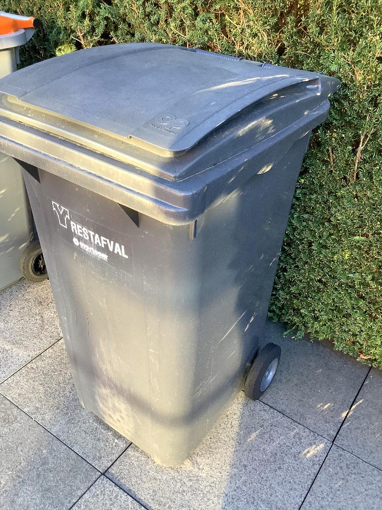 Klikko afvalcontainer, Ophalen, Kunststof, Gebruikt, 40 liter of meer