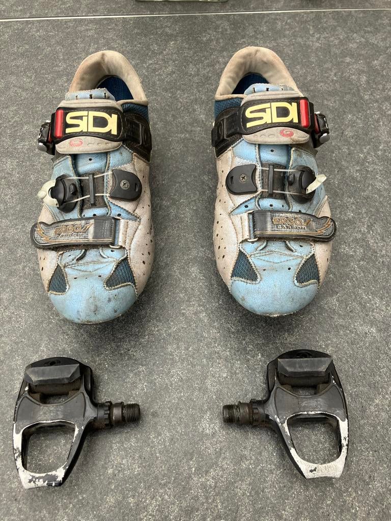 Sidi fietsschoenen met klikpedalen, Ophalen of Verzenden, Gebruikt, Overige maten, Schoenen