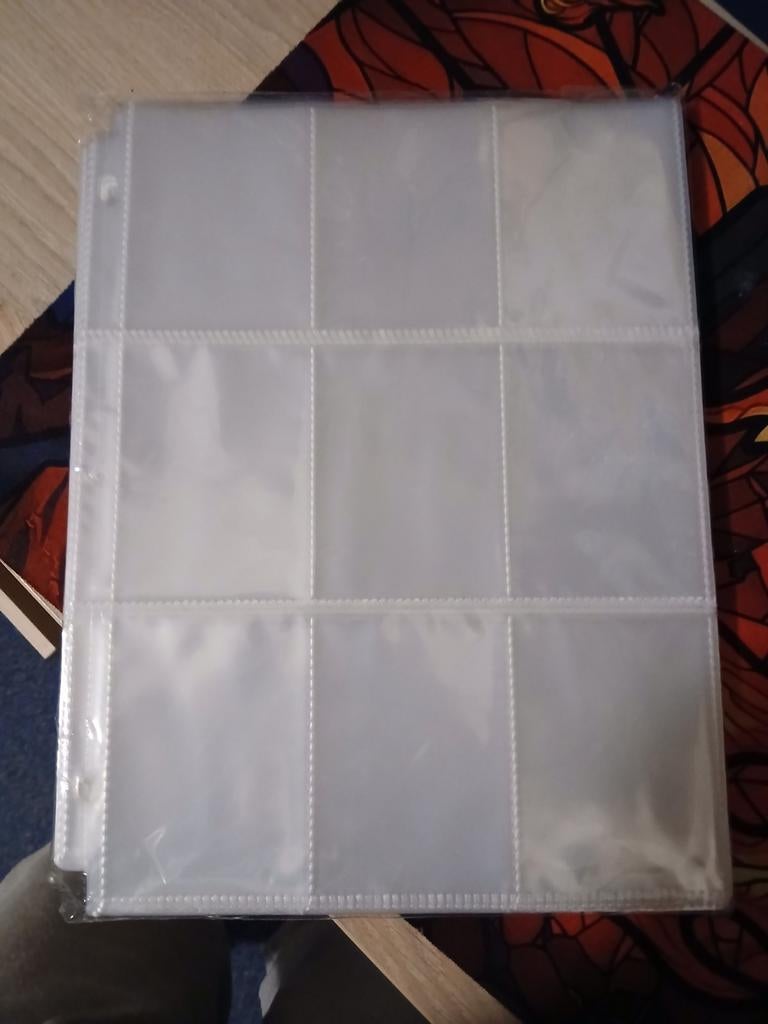 Binder Kaart Pagina's - Ongebruikt (ca. 30 stuks), Ophalen of Verzenden, Nieuw, Overige typen