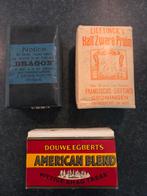 Oude pakjes tabak niet meer om te roken, Ophalen of Verzenden, Tabaksdoos of Verpakking