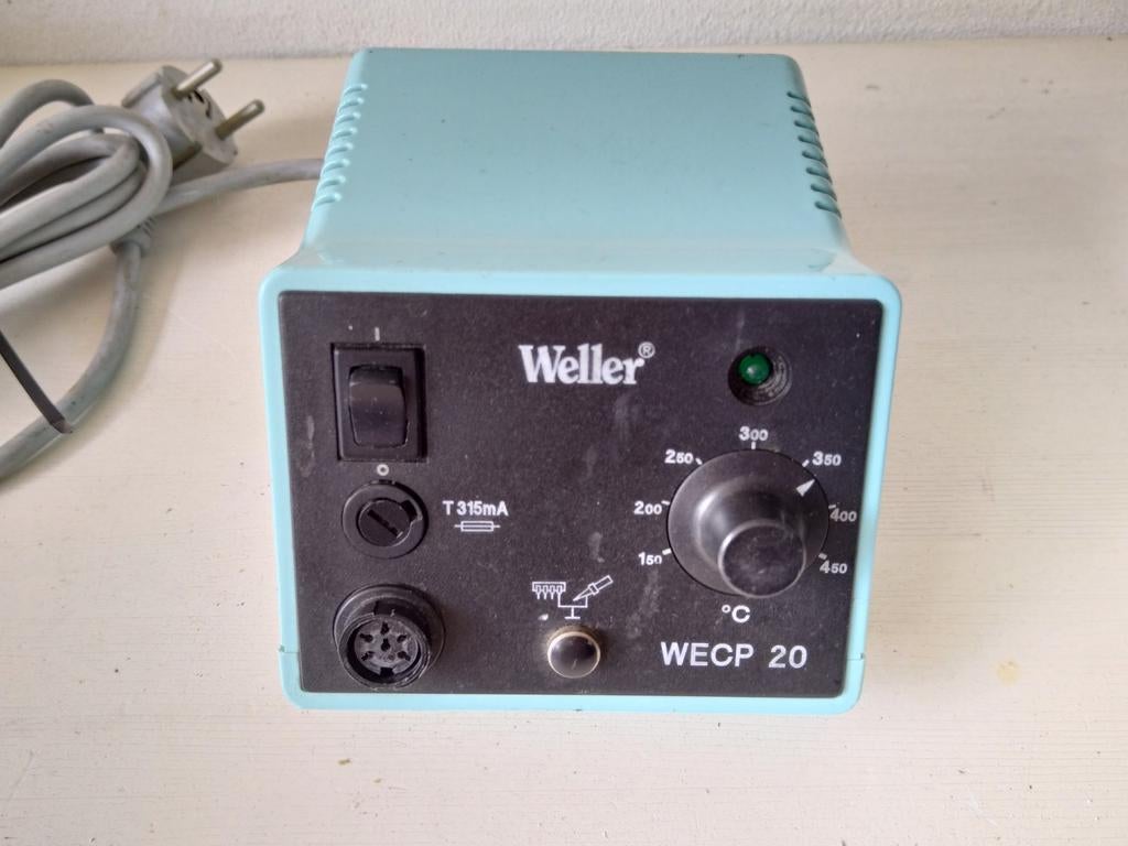 Weller WECP 20 regelbaar Soldeerstation, Ophalen of Verzenden, Gebruikt