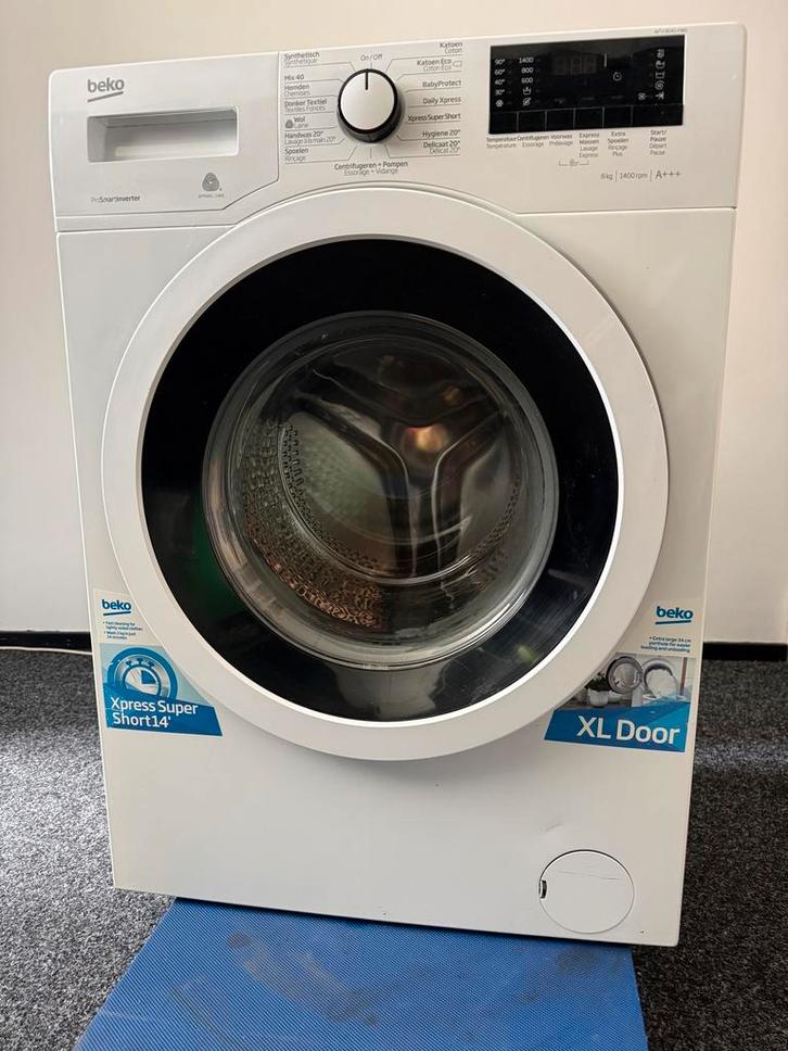 Wasmachine Beko WTV 8140 XWO 8kg 1400 toeren A+++, Witgoed en Apparatuur, Wasmachines, Gebruikt, Voorlader, 8 tot 10 kg, 85 tot 90 cm
