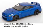 Nissan Skyline GT-R R35 2024 Blauw Metallic 1-18 GT Spirit (, Overige merken, Tschuiten@hotmail.com, Auto, Frankrijk