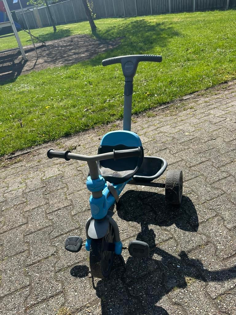 Driewieler, Fietsen en Brommers, Ophalen of Verzenden, Gebruikt, Duwstang