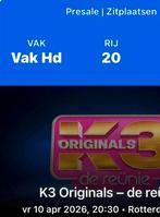 K3 originals vrijdag 10 april, Eén persoon