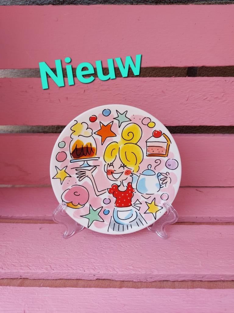 Blond Amsterdam petit four bordje, Blond Amsterdam, Nieuw, Ophalen of Verzenden, Bord(en)