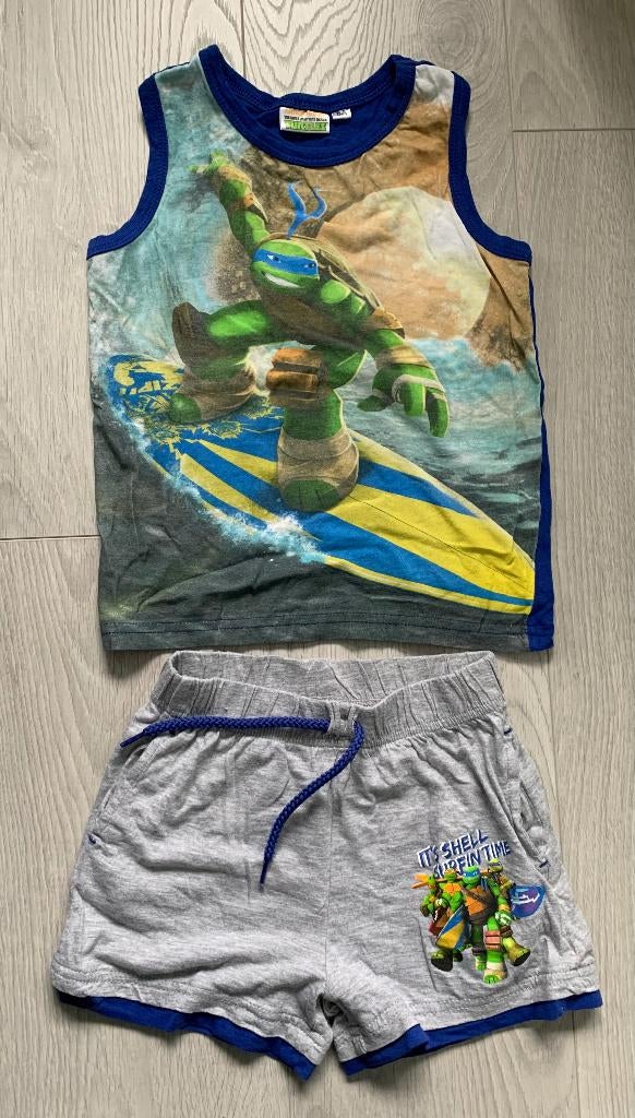 Turtle ninja's pyjama maat 116, als NIEUW!, Verzenden, Zo goed als nieuw, Jongen, Nacht- of Onderkleding