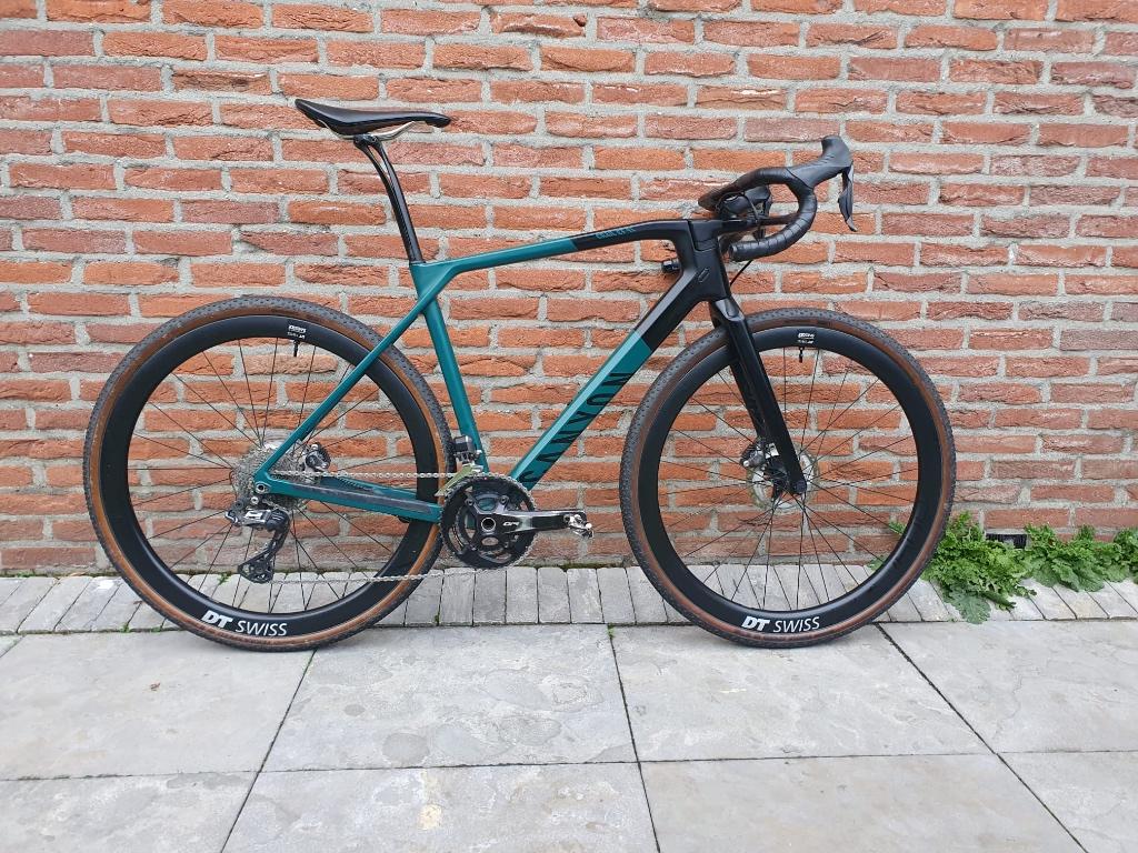Canyon Grail Medium Di2 CF SL 8.0 2x11 vermogensmeter DT Swi, Fietsen en Brommers, Fietsen | Racefietsen, 28 inch, Carbon, Zo goed als nieuw