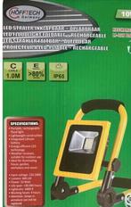 Höfftech LED Bouwlamp 10W Oplaadbaar IP65 - Draagbaar, Ophalen of Verzenden, Nieuw