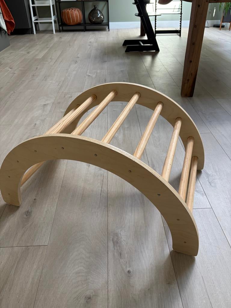 Houten klimboog met Kussen, Kinderen en Baby's, Ophalen, Gebruikt