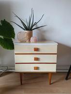 Vintage jaren 60 ladekast teak retro kastje mid century, Huis en Inrichting, Ophalen, Gebruikt, 50 tot 100 cm, 25 tot 50 cm