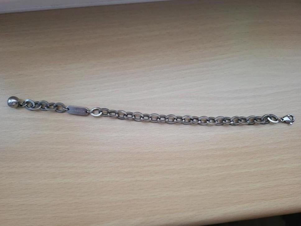 Energetix schakelarmband, maat s-m, Sieraden, Tassen en Uiterlijk, Armbanden, Ophalen of Verzenden, Gebruikt, Zilver, Staal