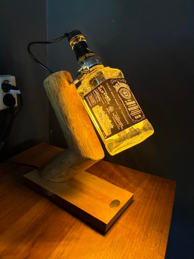 Jack Daniel’s tafellamp, Huis en Inrichting, Ophalen of Verzenden, Zo goed als nieuw, Minder dan 50 cm