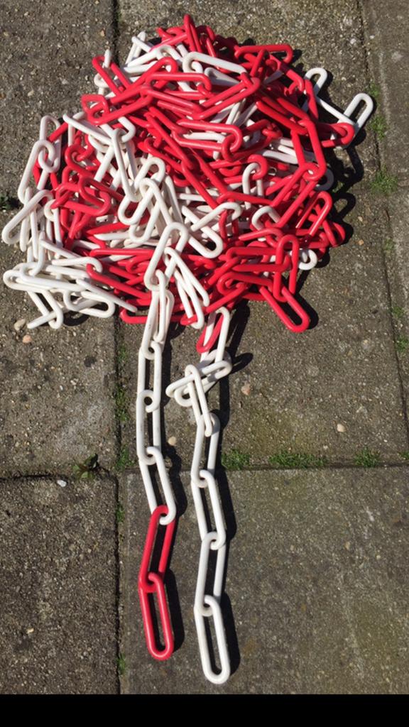 Diverse kunststofketting,plasticketting,afzetketting, Ophalen of Verzenden, Zo goed als nieuw, Kunststof, Overige typen