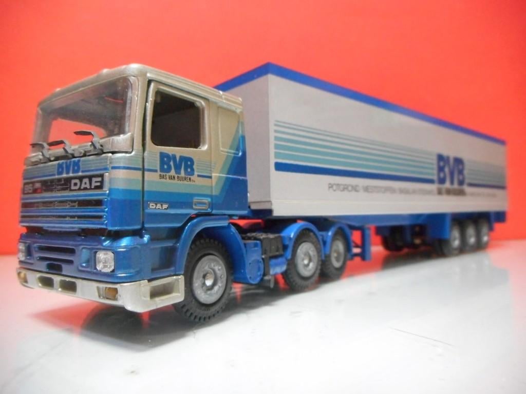 TEKNO DAF 95 SLAAPCABINE BVB / BAS VAN BUUREN MUS774, Ophalen of Verzenden, Zo goed als nieuw, Bus of Vrachtwagen, Tekno