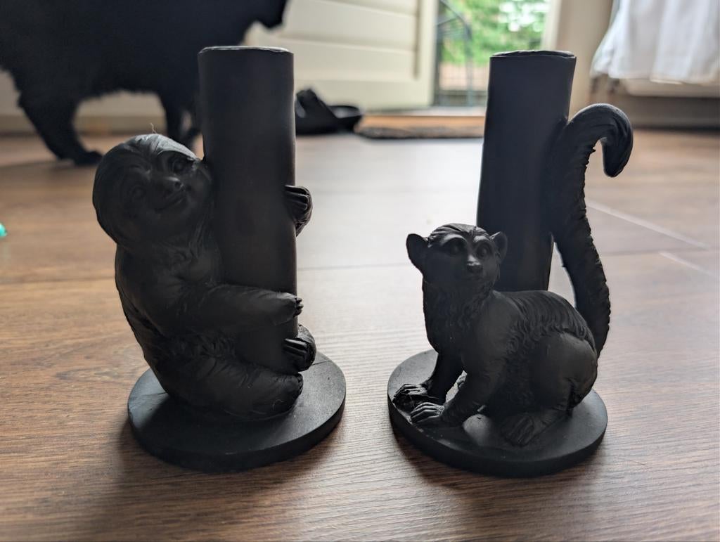 Intratuin kaarsen houders met dieren, Ophalen of Verzenden, Nieuw, Overige materialen, Minder dan 25 cm
