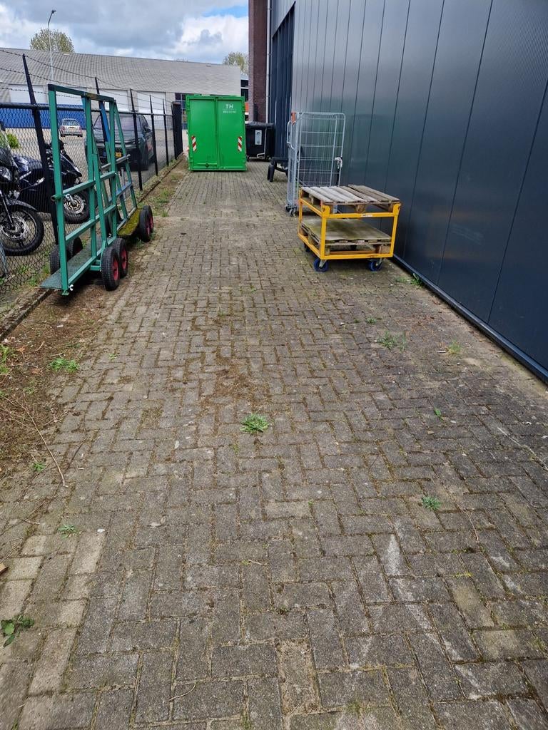 Beton klinkers 60/70m2, Doe-het-zelf en Verbouw, Transportwagens, 100 liter of meer, Ophalen of Verzenden, Transportkar