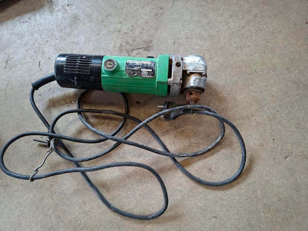 Tk Hitachi haakse boormachine 220volt., Ophalen of Verzenden, Boormachine