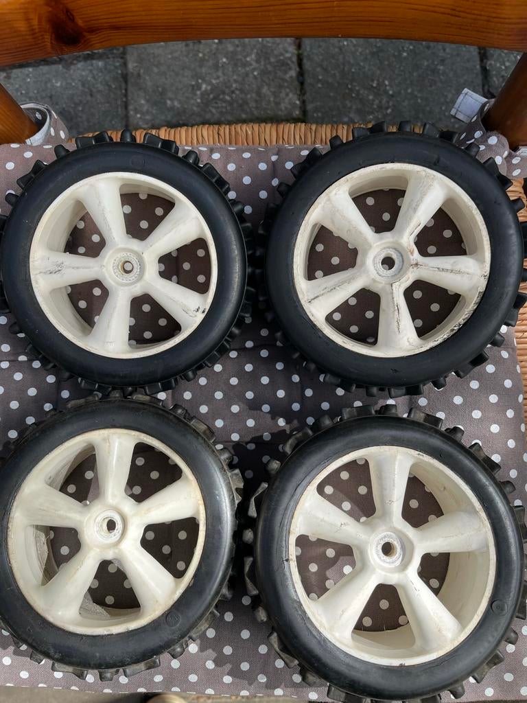 4 wielen FG / Elcon / Hormann 1:5 RC auto onderdelen, Hobby en Vrije tijd, Gebruikt, Auto, Groter dan 1:32, Ophalen