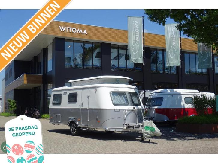 Eriba Touring 630 Gratis mover, Caravans en Kamperen, Caravans, Bedrijf, tot en met 4, 1000 - 1250 kg, Standaardzit, Eriba, Dwarsbed