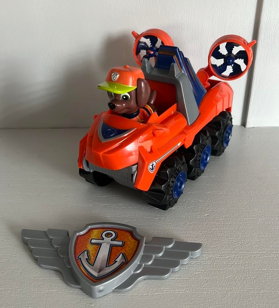Paw patrol zuma in voertuig, Ophalen of Verzenden, Zo goed als nieuw