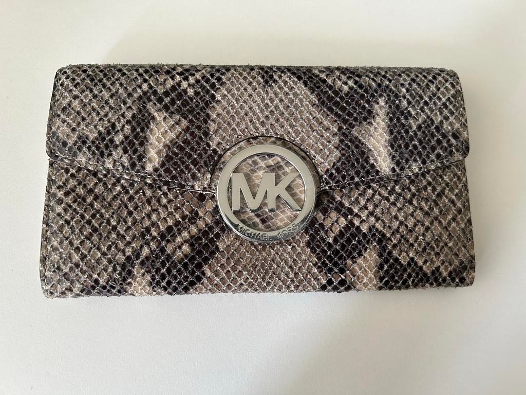 Nieuwe portemonnee van Michael Kors. Slangenprint., Ophalen of Verzenden, Nieuw