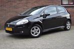Fiat Grande Punto 1.4 GP '08 Inruiler, Auto's, Voorwielaandrijving, Stof, Zwart, 4 cilinders