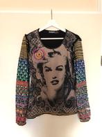 Desigual prachtige Top(Marilyn Monroe)maat L/XL, Kleding | Dames, Zwart, Maat 42/44 (L), Ophalen of Verzenden, Zo goed als nieuw