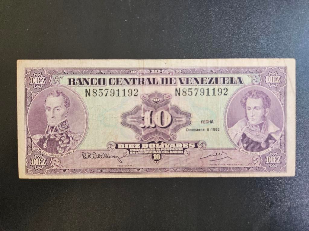 Venezuela pick 61c 1992, Postzegels en Munten, Ophalen of Verzenden, Zuid-Amerika, Los biljet