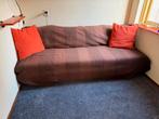 Comfortabele een- of tweepersoons slaapbank, Ophalen, Gebruikt, Eenpersoons, Bruin