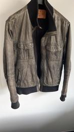 Donkergroene leren Goosecraft Bomber Jack, Goosecraft, Overige maten, Ophalen of Verzenden, Gedragen