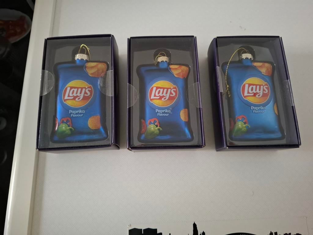 Ah kerstbal chips, Ophalen of Verzenden, Nieuw