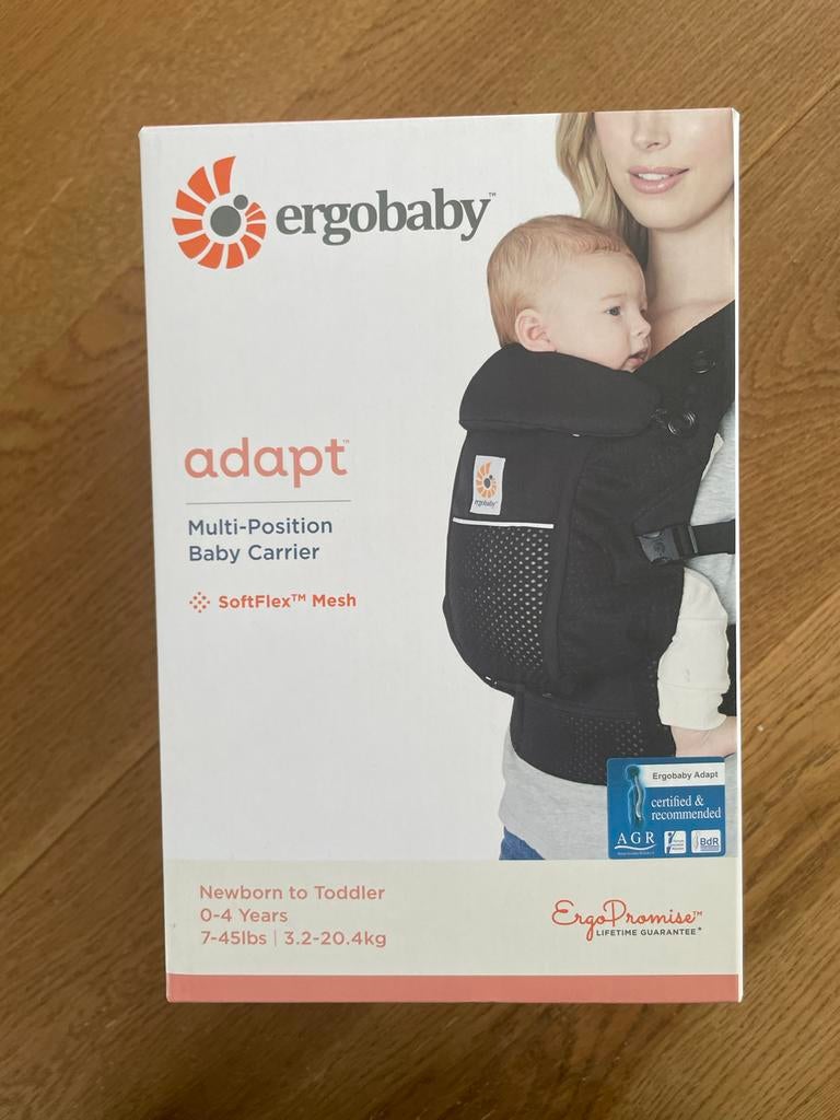 Ergobaby Adapt Draagzak, Kinderen en Baby's, Babydragers en Draagdoeken, Overige merken, Ophalen of Verzenden, Zo goed als nieuw