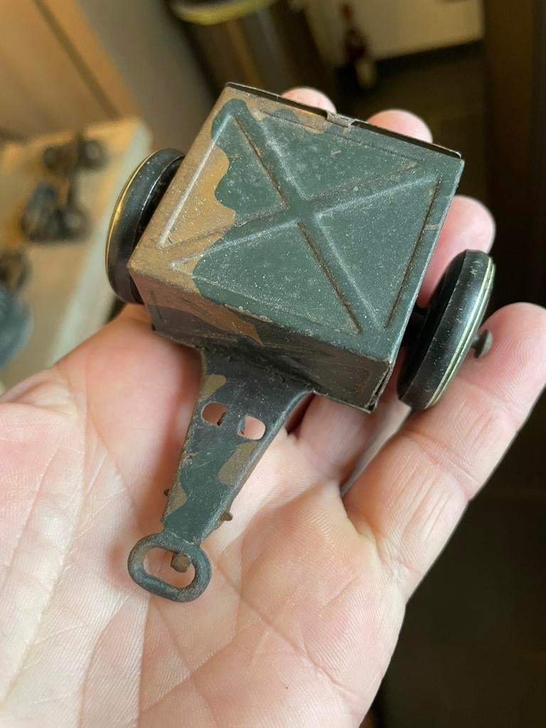 Tippco kleine munitions anhanger, Antiek en Kunst, Antiek | Speelgoed, Ophalen of Verzenden