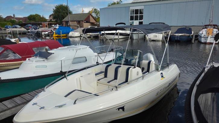 Quicksilver 500 inclusief ligplaats zomer 2026 Aalsmeer, Watersport en Boten, Vis- en Consoleboten, 70 pk of meer, 3 tot 6 meter