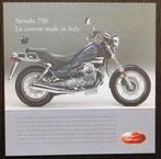 Flyer Moto Guzzi Nevada 750 - 1992 - 2 blz (Italiaans), Verzenden, Moto Guzzi