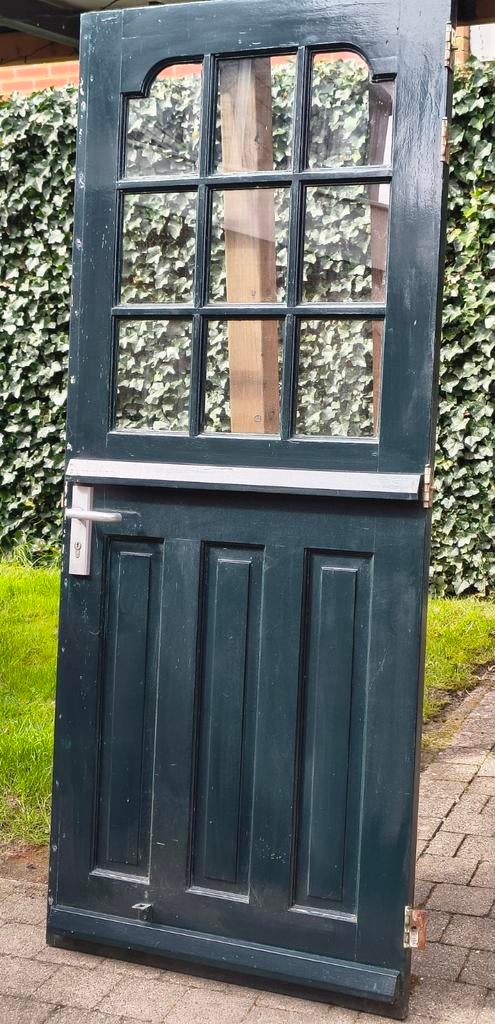 Nette achterdeur, Doe-het-zelf en Verbouw, Ophalen, Gebruikt, 80 tot 100 cm, Buitendeur