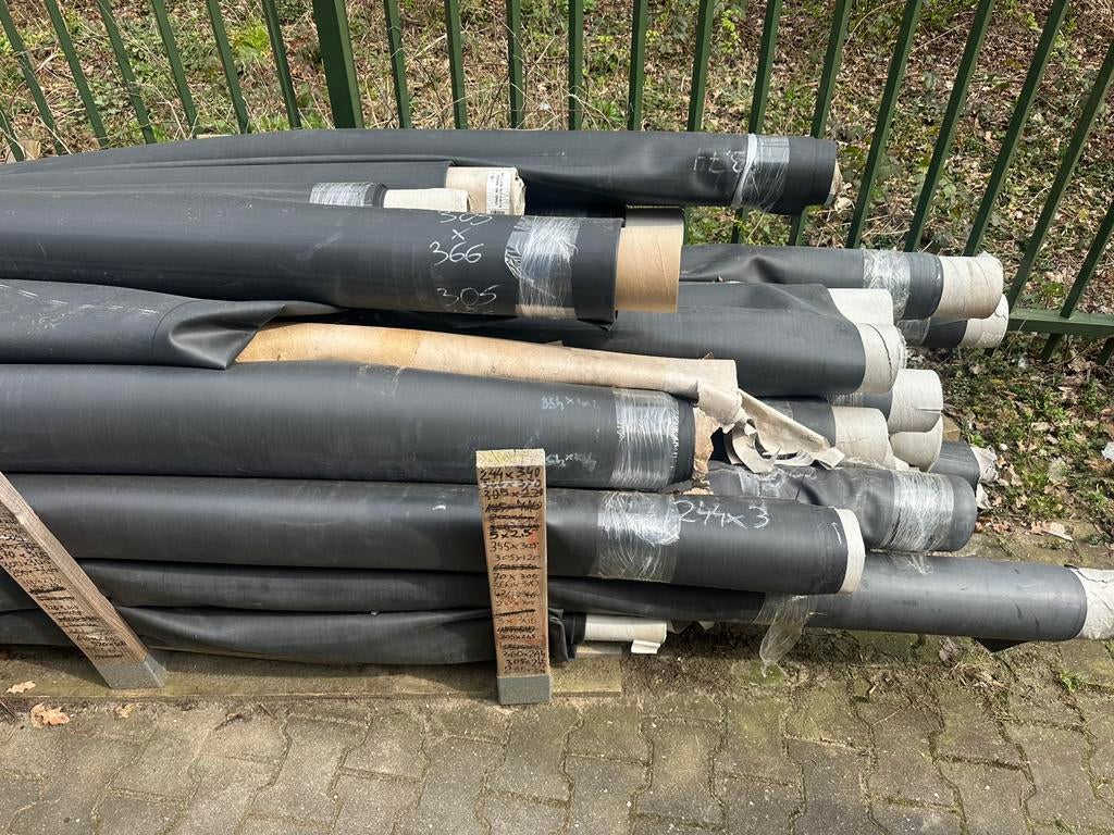 EPDM 1,1mm verschillende afmetingen, Ophalen, Overige materialen, Zwart, Overige typen