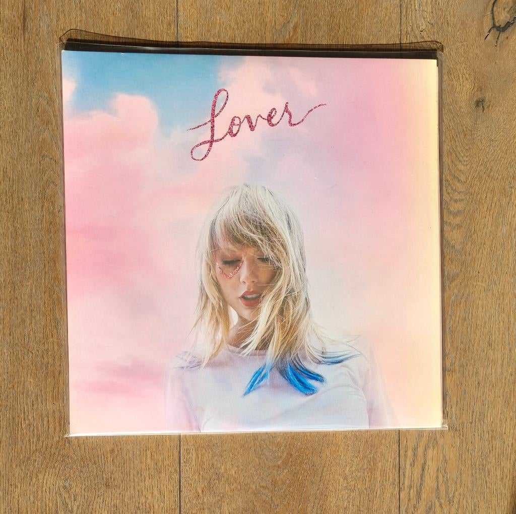 LP Taylor Swift - Lover (Baby Pink & Light Blue Translucent), Cd's en Dvd's, Vinyl | Pop, Ophalen of Verzenden, 2000 tot heden