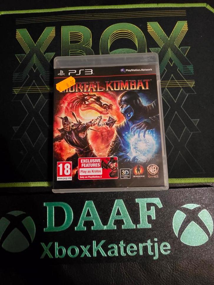 Mortal kombat - Ps3, Spelcomputers en Games, Games | Sony PlayStation 3, Zo goed als nieuw, Vechten, Vanaf 18 jaar, Ophalen of Verzenden