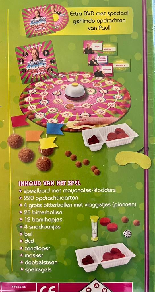 Bordspel onvoorspelbaar nieuw in doos!, Vijf spelers of meer, Ophalen of Verzenden, Nieuw