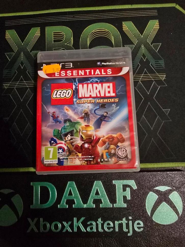 Lego marvel super heroes - Ps3, Spelcomputers en Games, Games | Sony PlayStation 3, Zo goed als nieuw, Avontuur en Actie, 2 spelers