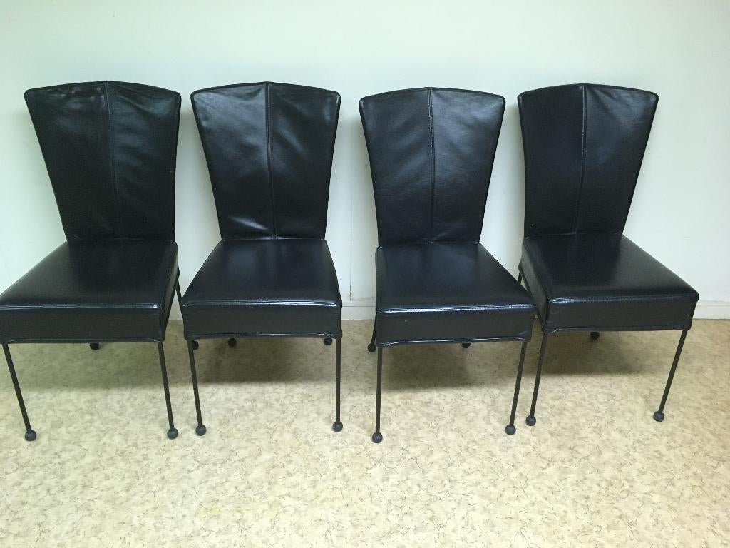 Diverse sets (design)stoelen o.a.Lloyd Loom, Huis en Inrichting, Ophalen, Gebruikt, Overige kleuren, Metaal