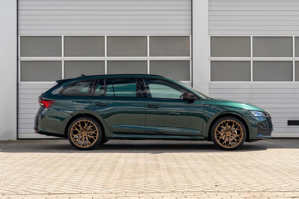 Skoda Octavia Combi 1.5 TSI 150pk DSG MHEV Sportline Busines, Auto's, Skoda, 12 maanden, Stof, 1498 cc, Origineel Nederlands