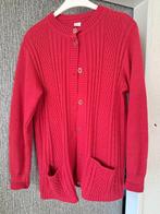 Mooi donkerroze vest met knopen, Ophalen of Verzenden, Gedragen, Maat 38/40 (M), Roze