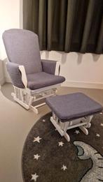 Quax schommelstoel met voetenbank babykamer, Ophalen, Zo goed als nieuw, Stoel(en)