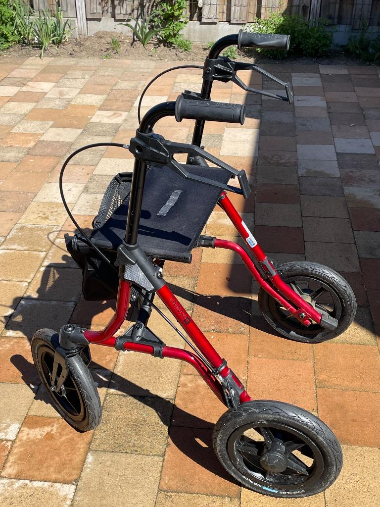 Rollator, Ophalen, Opvouwbaar, Zo goed als nieuw