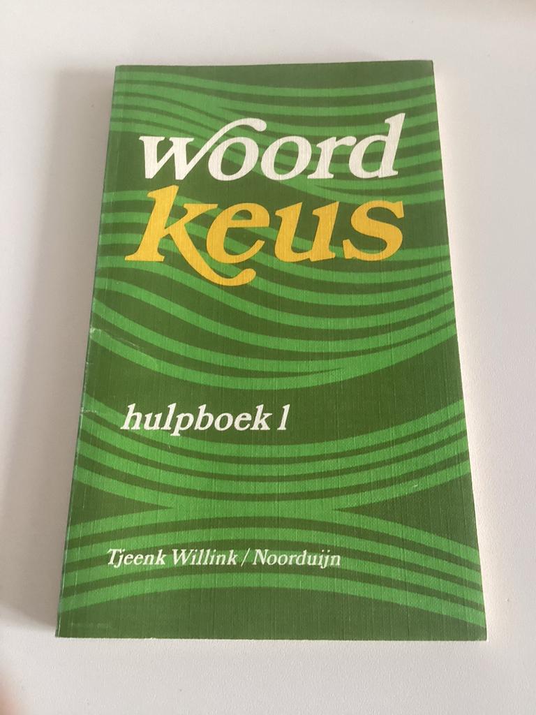 Woordkeus hulpboek 1 - Tjeenk Willink / Noorduijn, Ophalen of Verzenden, Alpha, Gelezen, Overige niveaus